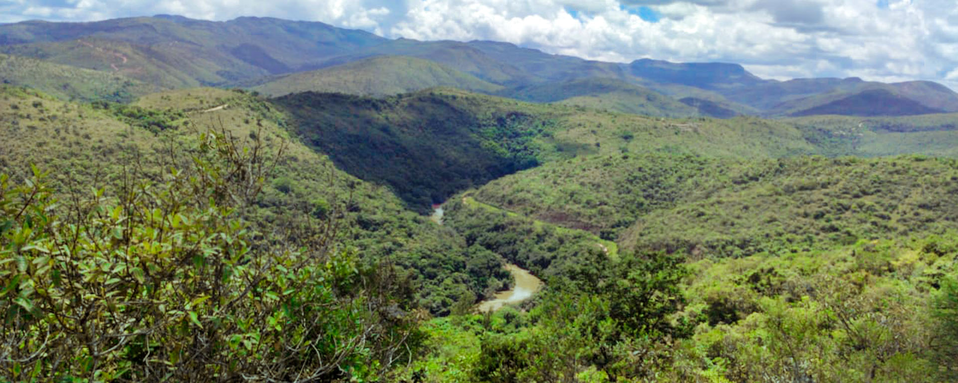 3 km de margem parao rio das velhas